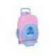 MOCHILA ESCOLAR 185 SAFTA CON CARRO 705 STITCH BRIGHT 340X260X110 MM