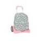 MOCHILA ESCOLAR 775 SAFTA CON CARRO EVOLUTION MINNIE MOUSE MINTY 430X310X130 MM