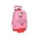 MOCHILA ESCOLAR 185 SAFTA CON CARRO 705 HELLO KITTY 340X260X110 MM
