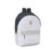 MOCHILA ESCOLAR SAFTA DOBLE PARA PORTATIL 15,6"+USB REAL MADRID 25/26 440X310X180 MM
