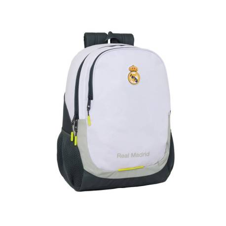 MOCHILA ESCOLAR SAFTA ADAPTABLE CARRO REAL MADRID 25/26 440X320X160 MM