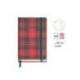 CUADERNO COSIDO MIQULERIUS LENNOX HIGHLAND DAYS LOGBOOK 90X140 MM LISO 100 HOJAS MARFIL