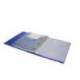 CARPETA CON RECAMBIO ANTARTIK A4 CUADRO 5MM FOAM 4 ANILLAS 35MM MIXTAS COLOR AZUL