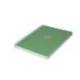 CUADERNO ESPIRAL ANTARTIK MICRO A4 TAPA FOAM 120H 90GR CUADRO 5MM 5 BANDAS 4 TALADROS COLOR VERDE MATCHA