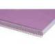 CUADERNO ESPIRAL ANTARTIK MICRO A4 TAPA FOAM 120H 90GR CUADRO 5MM 5 BANDAS 4 TALADROS COLOR LAVANDA