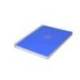 CUADERNO ESPIRAL ANTARTIK MICRO A4 TAPA FOAM 120H 90GR CUADRO 5MM 5 BANDAS 4 TALADROS COLOR AZUL