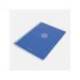 CUADERNO ESPIRAL ANTARTIK A4 TAPA FOAM 80H 90GR CUADRO 4MM CON MARGEN COLOR AZUL