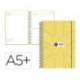 AGENDA ESCOLAR ANTARTIK 26-27 ESPIRAL PACK AND GO DIA PAGINAA5+ BILINGÜE 80G PAPEL FSC AMARILLO