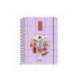 AGENDA ESCOLAR LIDERPAPEL 26-27 ESPIRAL ORIENTAL SEMANA VISTA A6+ BILINGUE 80G PAPEL FSC SACAPUNTAS