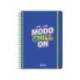 AGENDA ESCOLAR LIDERPAPEL 26-27 ESPIRAL GRAPHIC DIA PAGINA A6+ BILINGUE 80G PAPEL FSC CHILL