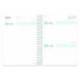 AGENDA ESCOLAR MARCA LIDERPAPEL 26-27 ESPIRAL PATTERN DIA PAGINA A5+ BILINGUE 80G PAPEL FSC LINEAS
