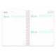 AGENDA ESCOLAR LIDERPAPEL 26-27 ESPIRAL GRAPHIC DIA PAGINA A5+ BILINGUE 80G PAPEL FSC ROSA