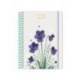 AGENDA ESCOLAR LIDERPAPEL 26-27 ESPIRAL FLOWERS DISEÑOS SURTIDOS BILINGÜE 80G PAPEL FSC EXPOSITOR 9 UNIDADES