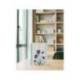 AGENDA ESCOLAR LIDERPAPEL 26-27 ESPIRAL FLOWERS SEMANA VISTA A6+ BILINGUE 80G PAPEL FSC BLANCO