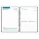 AGENDA ESCOLAR LIDERPAPEL 26-27 ESPIRAL CLASSIC DIA PAGINA A5 BILINGUE 70G PAPEL FSC NEGRO