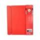 CARPETA 4 ANILLAS DE 35 MM MIXTAS ANTARTIK A4 FOAM COLOR ROJO