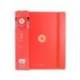 CARPETA 4 ANILLAS DE 35 MM MIXTAS ANTARTIK A4 FOAM COLOR ROJO