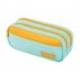 ESTUCHE PORTATODO LIDERPAPEL DUO 3 CREMALLERAS CON BOLSILLO FRONTAL 220X90X50 MM