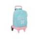 MOCHILA GRANDE CON RUEDAS COMPACT EVOLUTION EXTRAIBLE SAFTA MUNICH SKY 450X330X220 MM