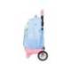 MOCHILA GRANDE CON RUEDAS COMPACT EVOLUTION EXTRAIBLE SAFTA FROZEN 450X330X220 MM