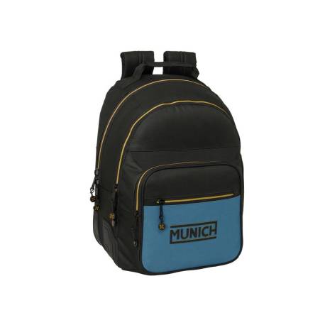 MOCHILA DOBLE CON CANTONERAS ADAPTABLE A CARRO SAFTA MUNICH 420X320X150 MM