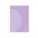 LIBRETA LIDERPAPEL 360 TAPA DE PLASTICO A5 48 HOJAS 90G/M2 CUADRO 5 MM CON DOBLE MARGEN COLORES PASTEL