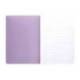 LIBRETA LIDERPAPEL 360 TAPA DE PLASTICO A4 48 HOJAS 90G/M2 HORIZONTAL CON DOBLE MARGEN COLORES PASTEL