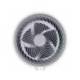 VENTILADOR DE PIE DAEWOO HIGH SPEED 80W 3 VELOCIDADES DIAMETRO 25 CM BASE REDONDA COLOR BLANCO