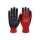 GUANTES DE NITRILO SAFETOP FIT-O-LITE DOTS PUNTOS EN LA PALMA TALLA 8