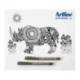 ROTULADOR ARTLINE CALIBRADO MICROMETRICO NEGRO ILLUSTRATION PEN EK-2803ILN PUNTA POLIACETAL 0,03MM