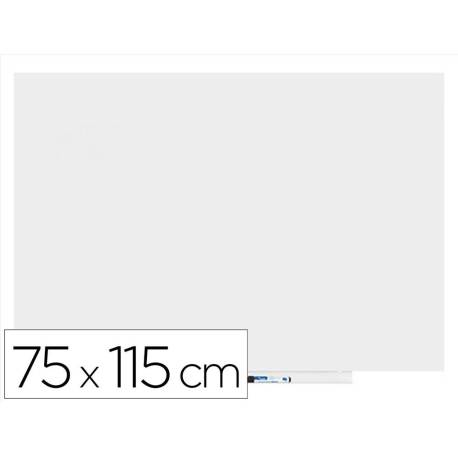 PIZARRA BLANCA ROCADA SKINMATT PROYECCION MATE LACADA MAGNETICA 75X115 CM
