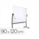 Pizarra Blanca Rocada Vitrificada soporte volteable 90x120