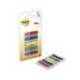 Banderitas separadoras flechas. Dispensador 100 banderitas de colores brillantes