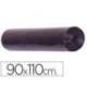 Bolsa basura negra 90x110cm uso industrial galga 200 rollo 10 unidades