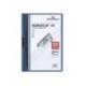 Carpeta dossier con pinza central duraclip Durable 30 hojas Din A4 color azul oscuro
