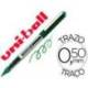 Rotulador-bolígrafo Uni-Ball verde UB-150 0,3 mm