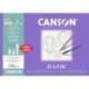 Papel milimetrado Canson 12 hojas de papel con lineas marron
