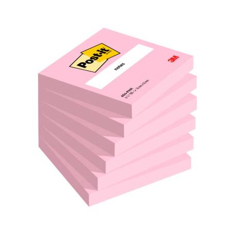 Bloc quita y pon Post-it ® fucsia 76 x 76 mm