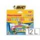 Lapices cera Plastidecor Peques caja de 12 colores surtidos