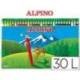 Lapices de Colores Alpino Hexagonales Caja 30 lapices largos