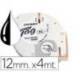 Cinta Dymo Letratag LT Blanco Papel