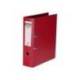 Archivador de palanca Elba carton forrado din a4 rojo lomo de 80 mm rado