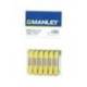 Lapices cera blanda Manley caja 12 unidades amarillo claro