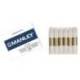 Lapices cera blanda Manley caja 12 unidades blanco