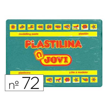 Plastilina Jovi color Verde oscuro grande 350 gr