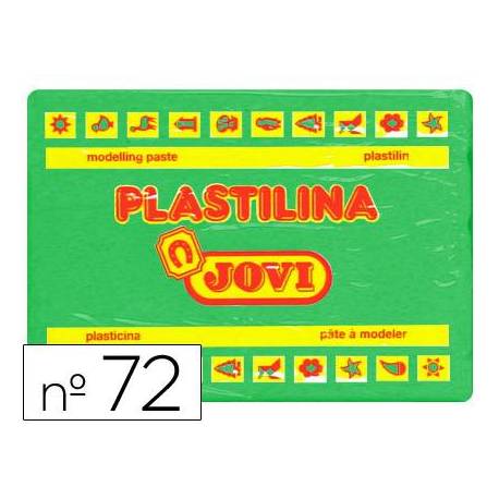 Plastilina Jovi color Verde claro grande 350 gr