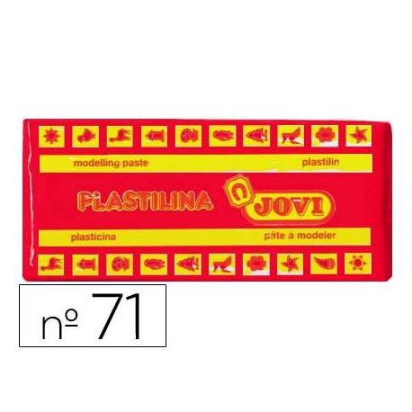 Plastilina Jovi color Rojo mediano 150 gr