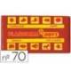 Plastilina Jovi color marron pequeña 50 gr