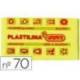 Plastilina Jovi color amarillo claro pequeña 50 gr
