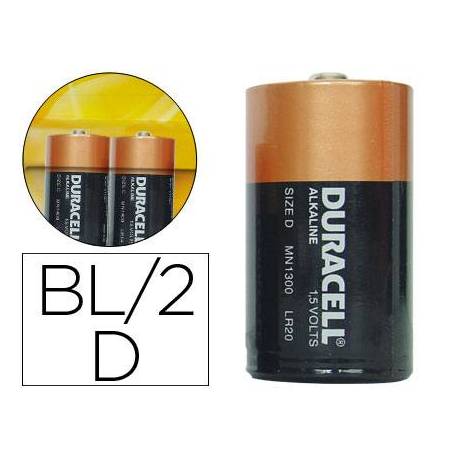Pila alcalina Duracell D